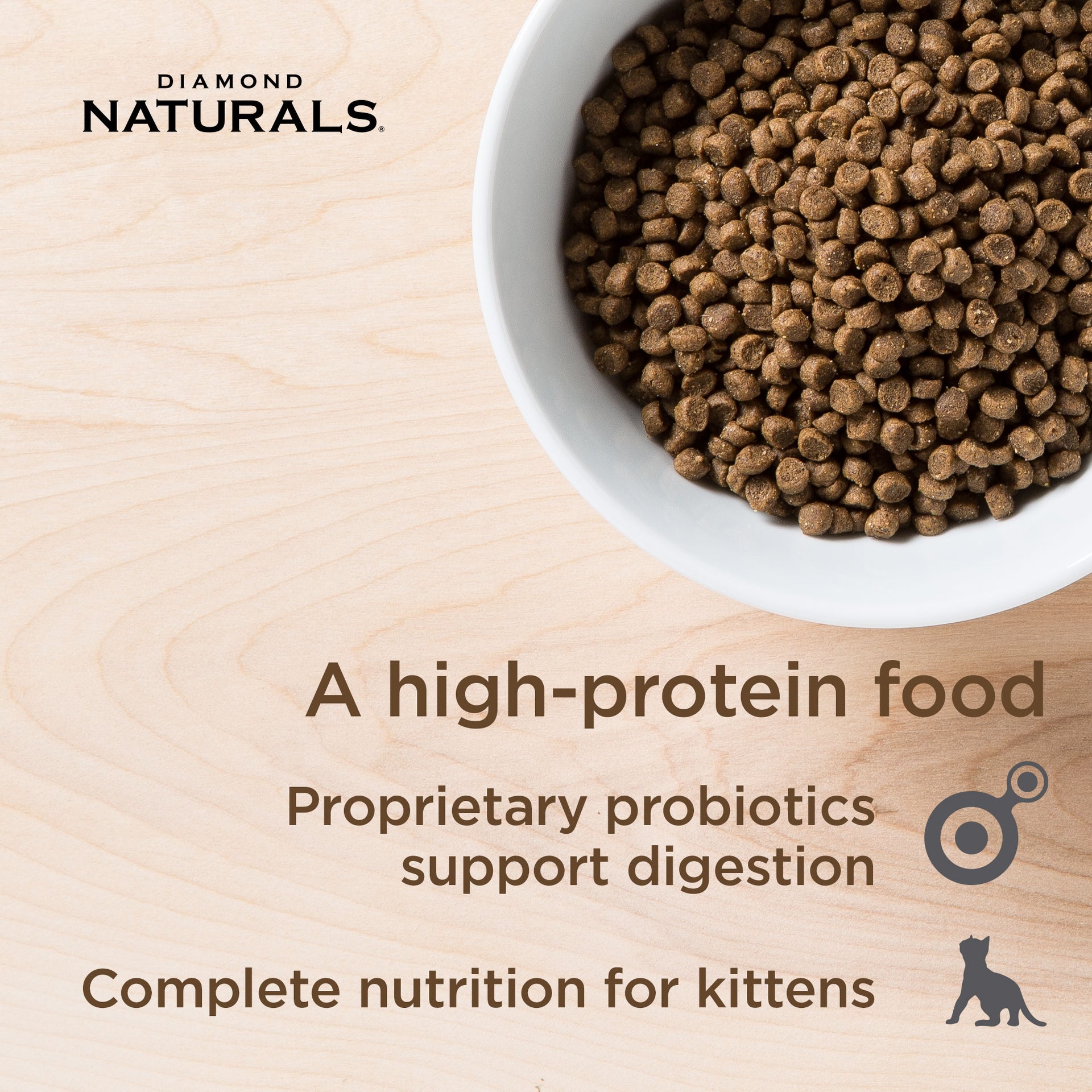 Diamond Naturals KITTEN CHICKEN AND RICE Formula 1KG