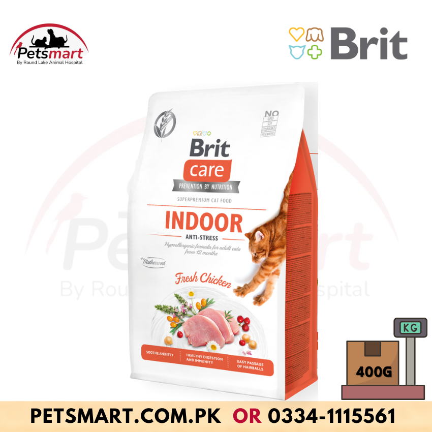 Brit Care Cat Grain-Free INDOOR ANTI-STRESS - 400g
