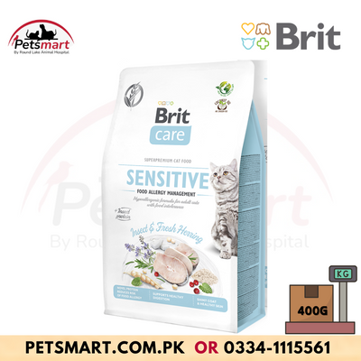 Brit Care Cat Grain-Free SENSITIVE FOOD ALLERGY MANAGEMENT - 400g