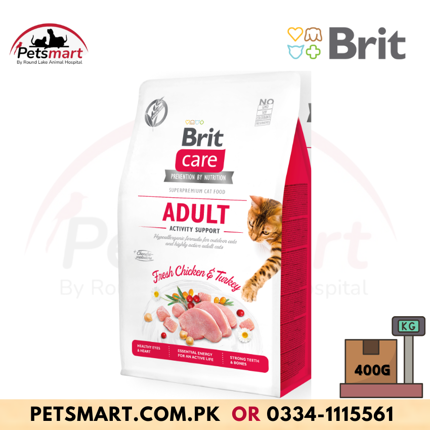 Brit Care Cat Grain-Free ADULT ACTIVITY SUPPORT - 400g