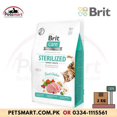 Brit Care Cat Grain-Free STERILIZED URINARY HEALTH - 2kg