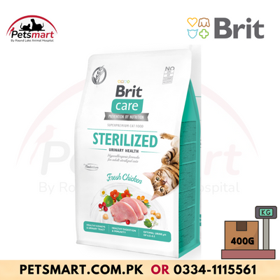 Brit Care Cat Grain-Free STERILIZED URINARY HEALTH - 400g
