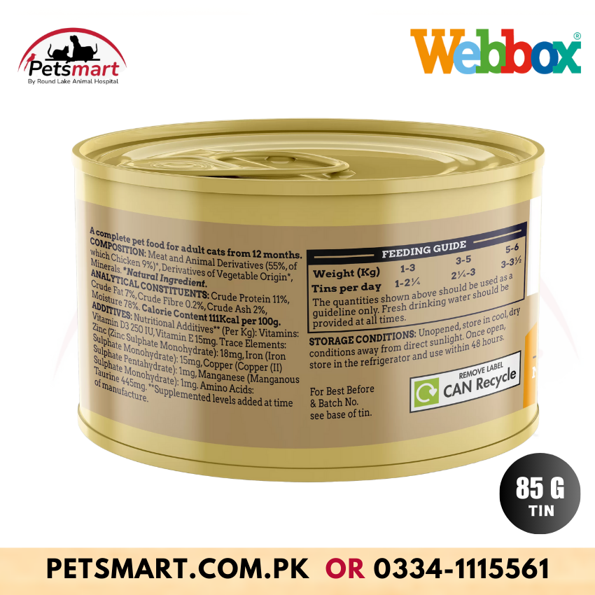 Webbox Naturals Chicken Mousse Cat Food