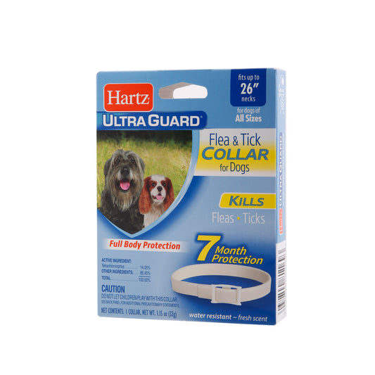 HARTZ REFLECTING FLEA TICK DOG COLLAR 26" (48X1)