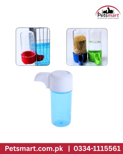 Bird feed/water dispener small