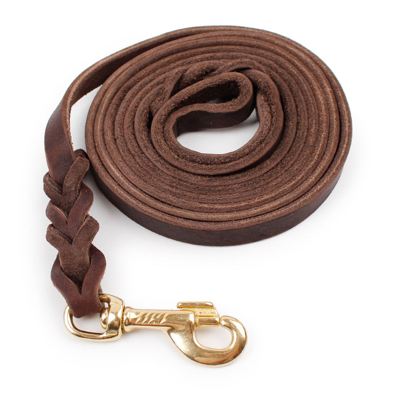 GSD Leather Leash (long)