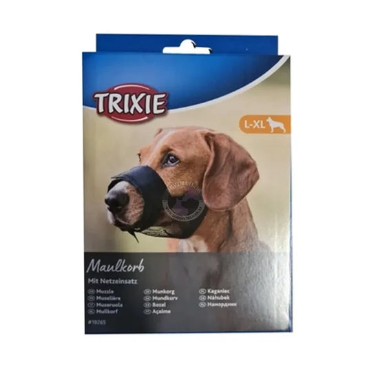TRIXIE MUZZLE LOOP,NYLON ,X-Large :20- 30CM,BLACK