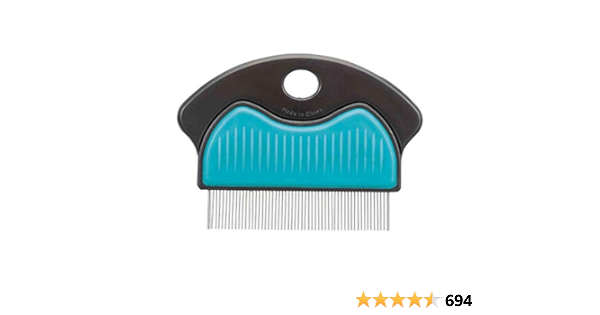 TRIXIE FLEA &amp; DUST COMB METAL 7CM