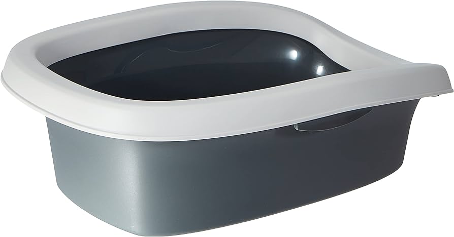 TRIXIE CARLO CAT LITTER TRAY 43CM,GREY