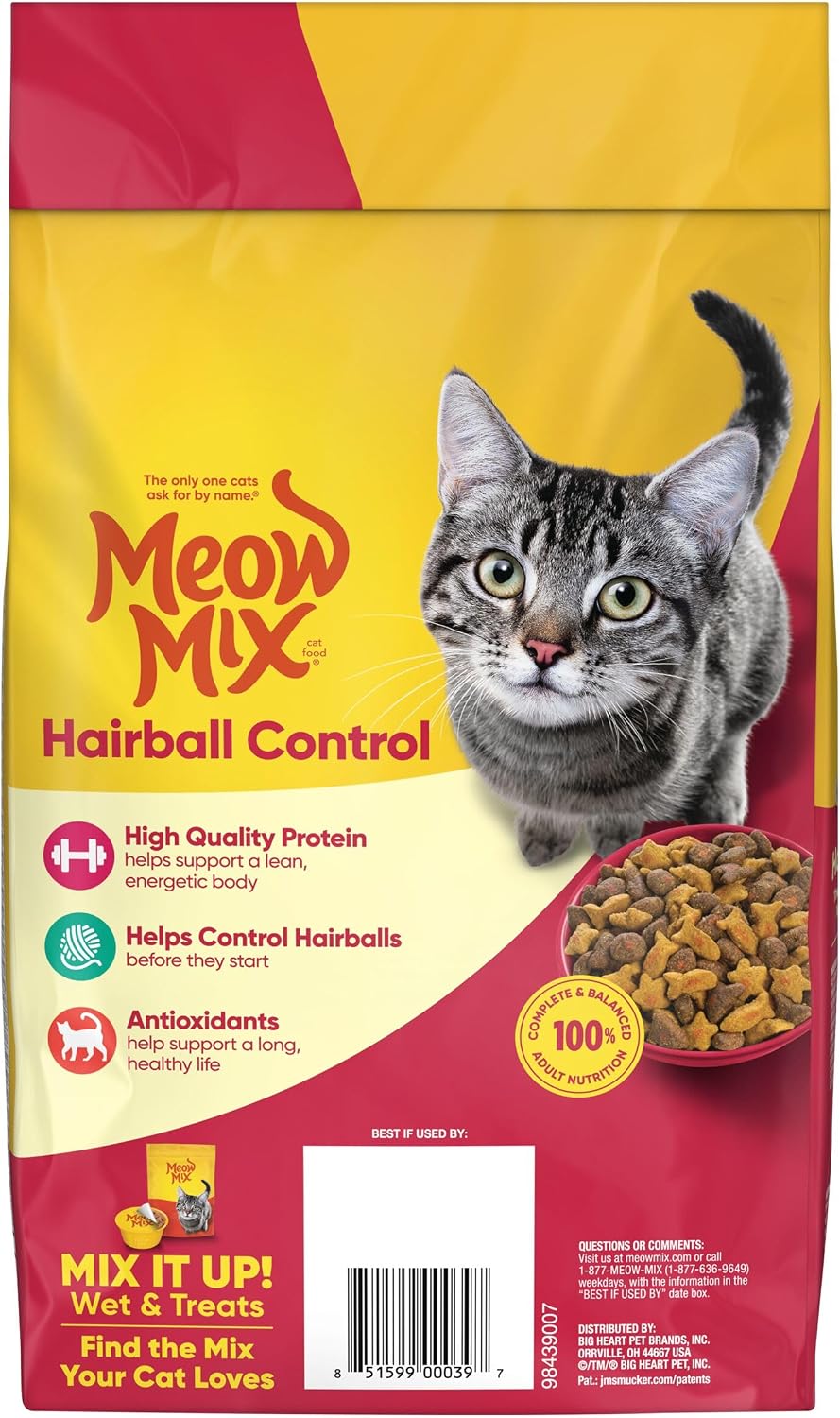 Meow Mix Hairball Control Dry Cat Food ??? 1.42kg