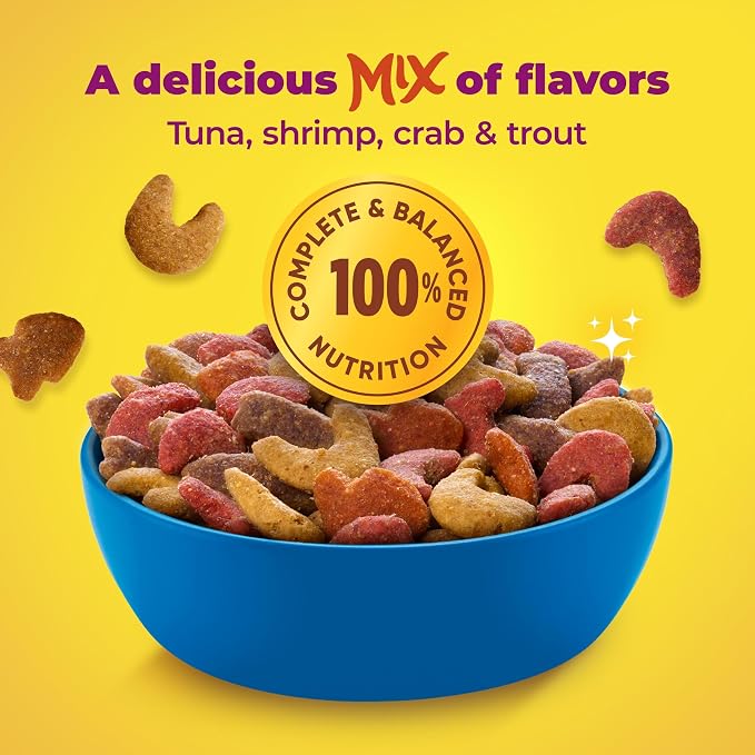 Meow Mix Seafood Medley Dry Cat Food ??? 1.42kg