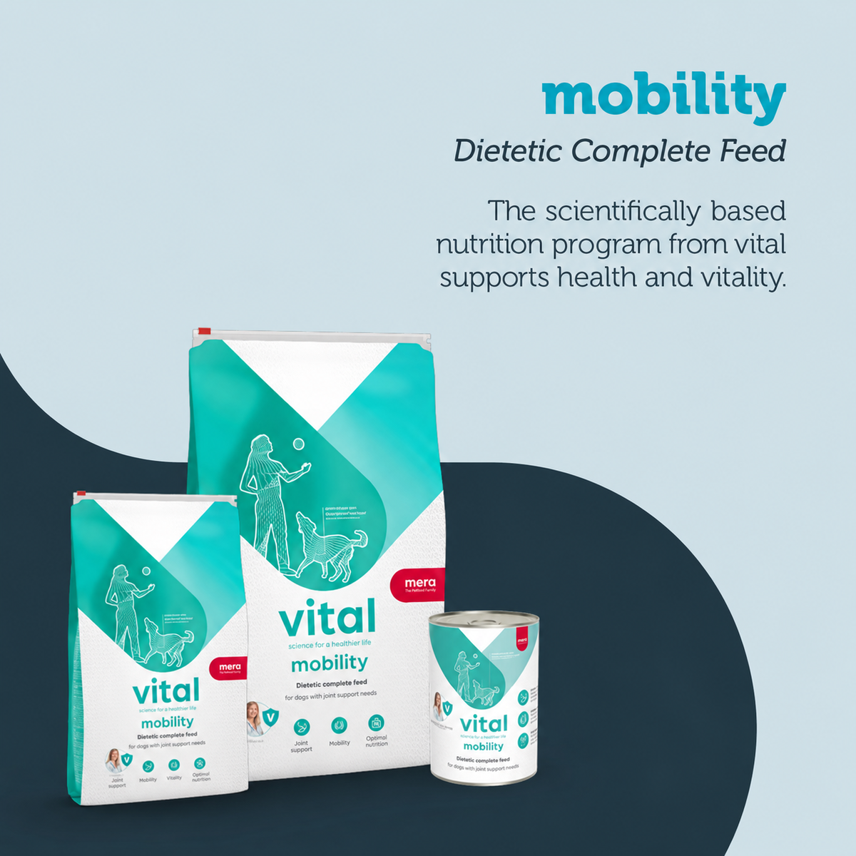 Mera Vital Mobility Dietetic Wet Dog Food – 400g