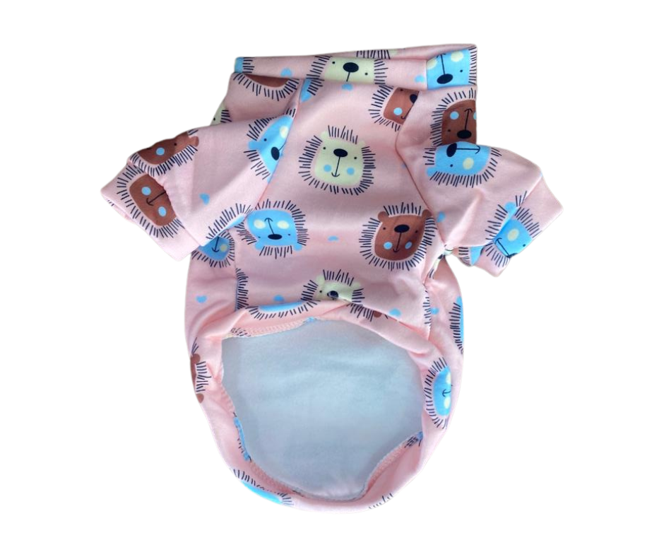 Pet Sweater Fleece (Small, Medium, Large) - BabyPinkMedium