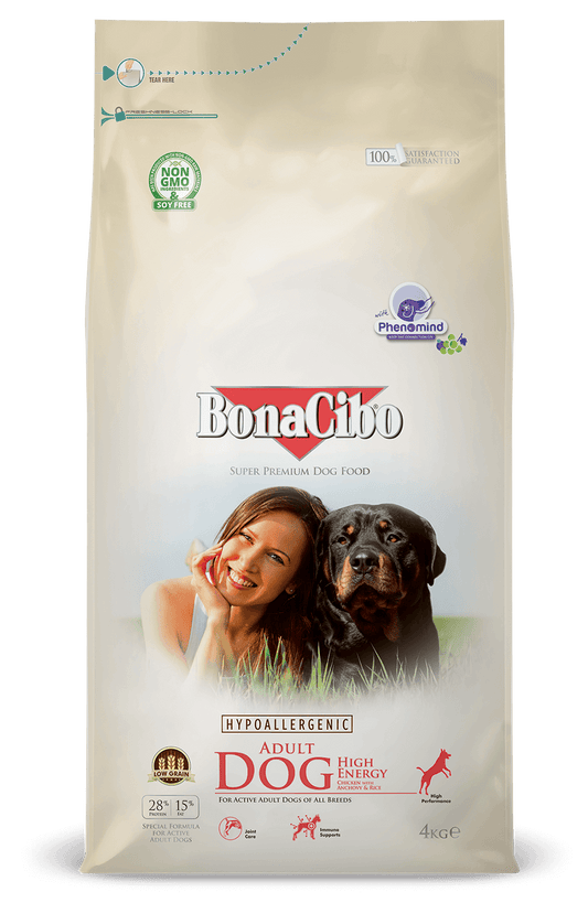 Bonacibo Adult Dog High Energy Chicken