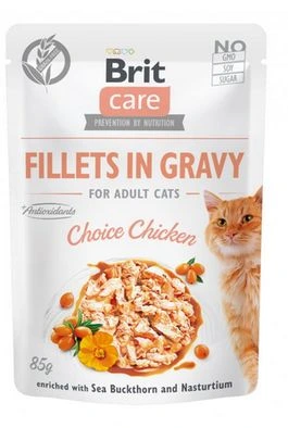 BRIT CARE GRAVY WITH CHOICE CHICKEN 85GM