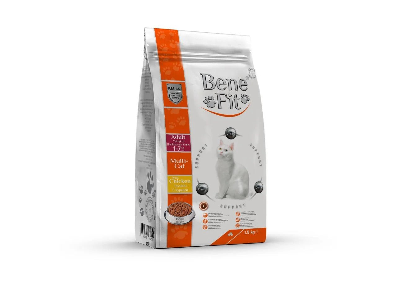 Benefit Chicken Feline Adult Multi Cat 1.5kg