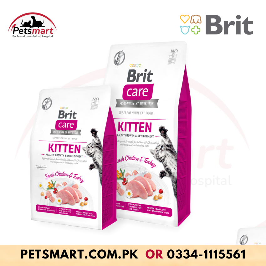 Brit Care Cat Grain-Free KITTEN HEALTHY GROWTH AND DEVELOPMENT