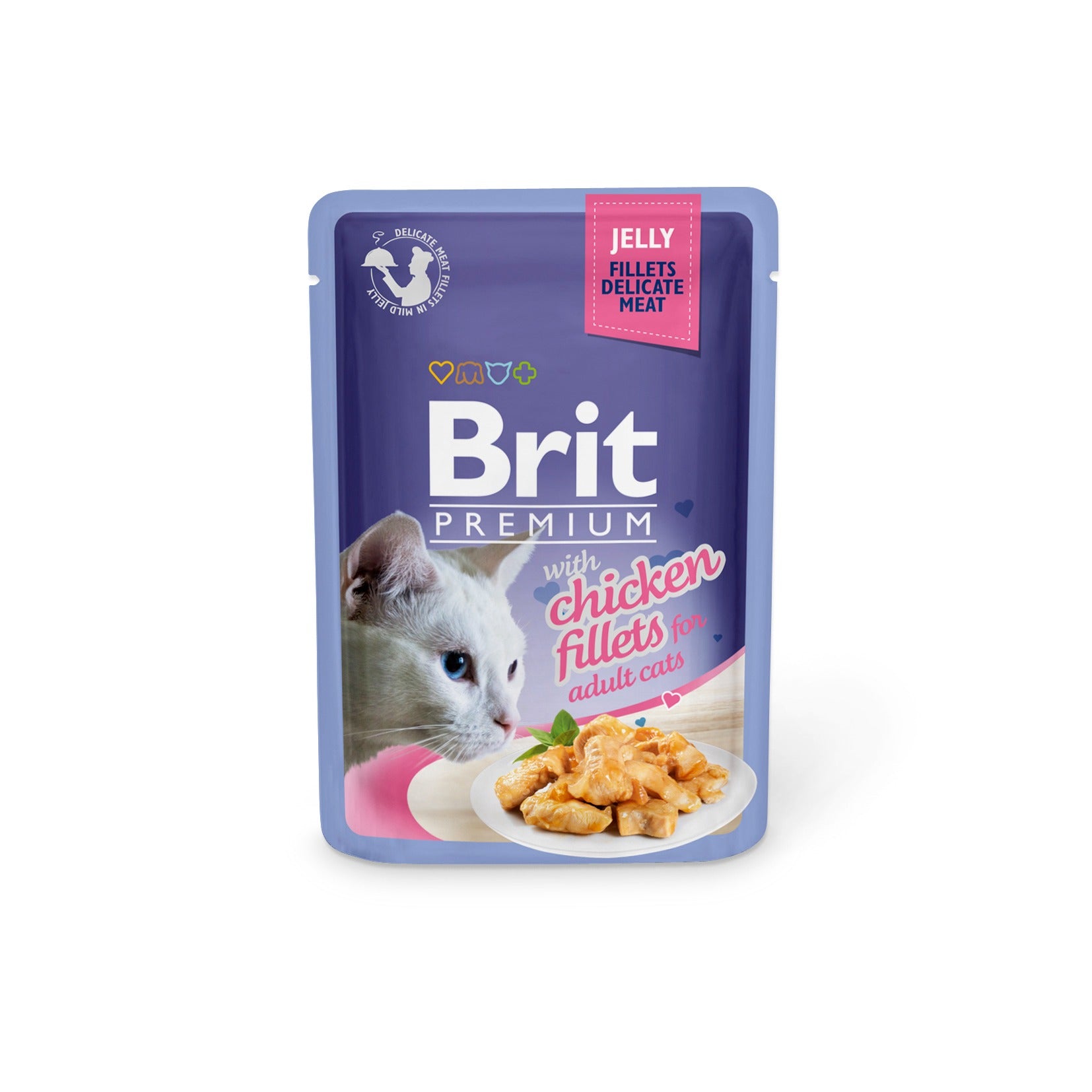 Brit CAT JELLY 85GM CHICKEN