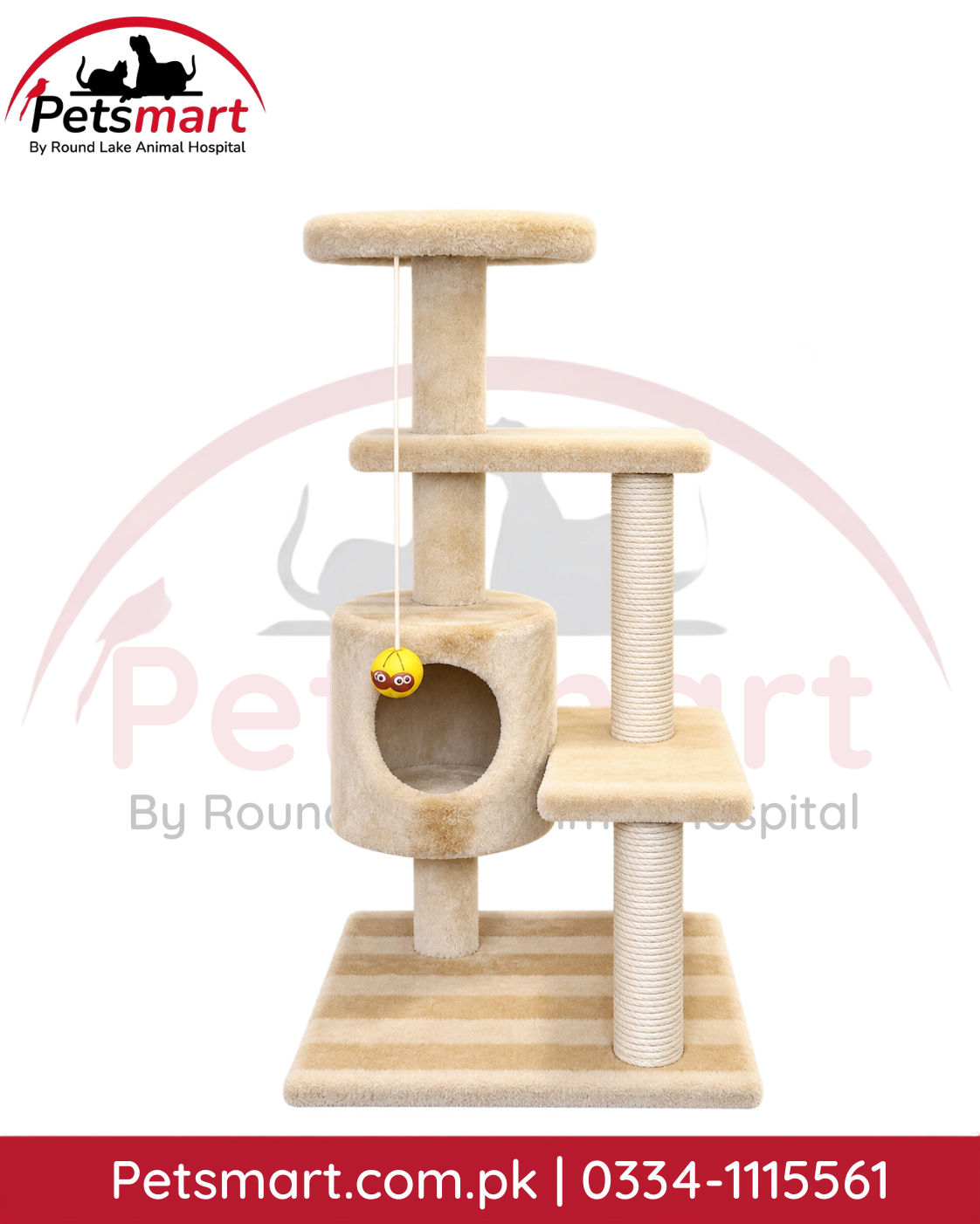 Multi-Level Cat Scratcher Post
