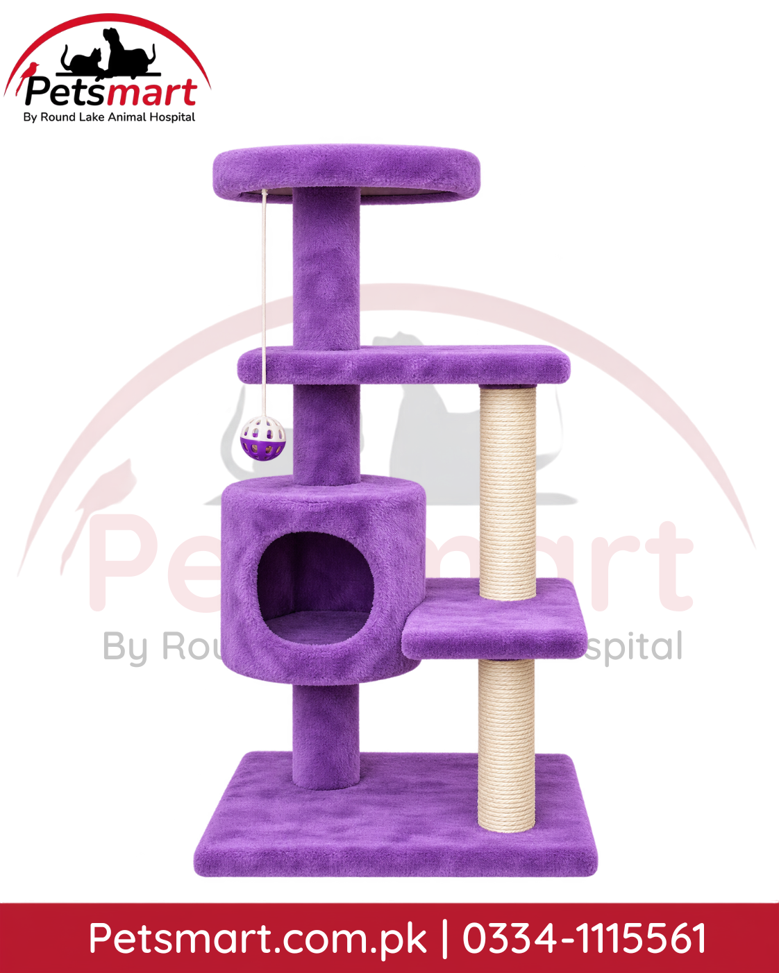 Multi-Level Cat Scratcher Post