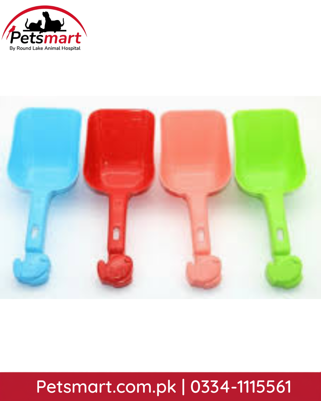 Pet Food Measuring & Feeding Scoop for Dogs & Cats