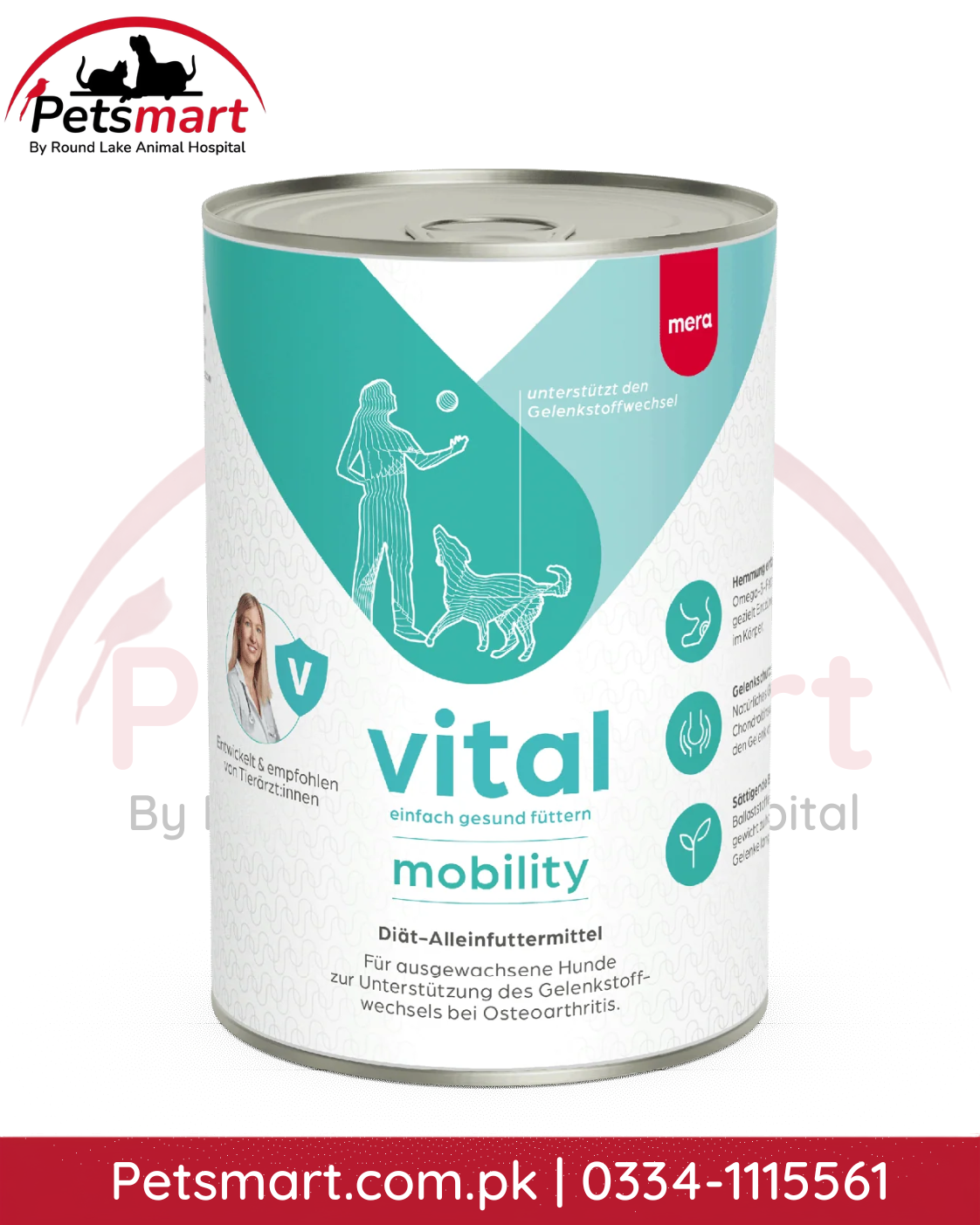 Mera Vital Mobility Dietetic Wet Dog Food – 400g