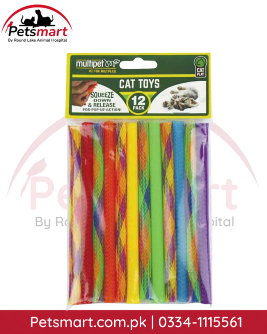 Multipet Kitty Straws Cat Toys