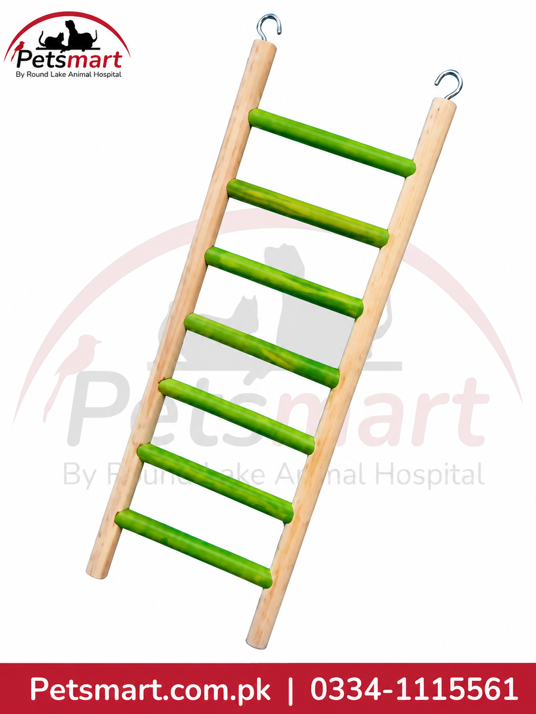 Seven Step Hanging Bird Ladder