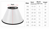Elizabethan Recovery Collar for Dogs and Cats – Size 5