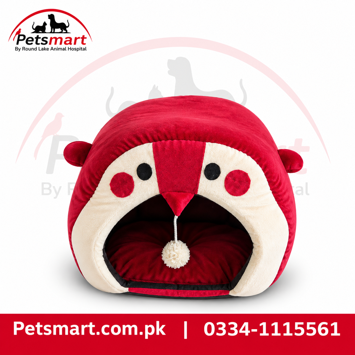 Double Pet House for Cats & Small Dogs