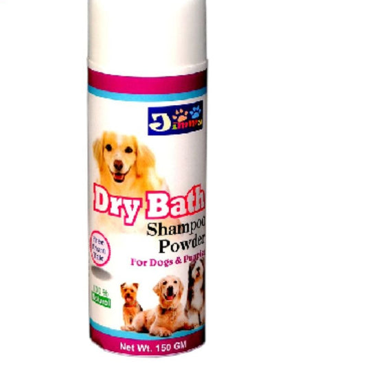DOG DRY BATH POWDER