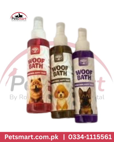 woof dry bath puppies