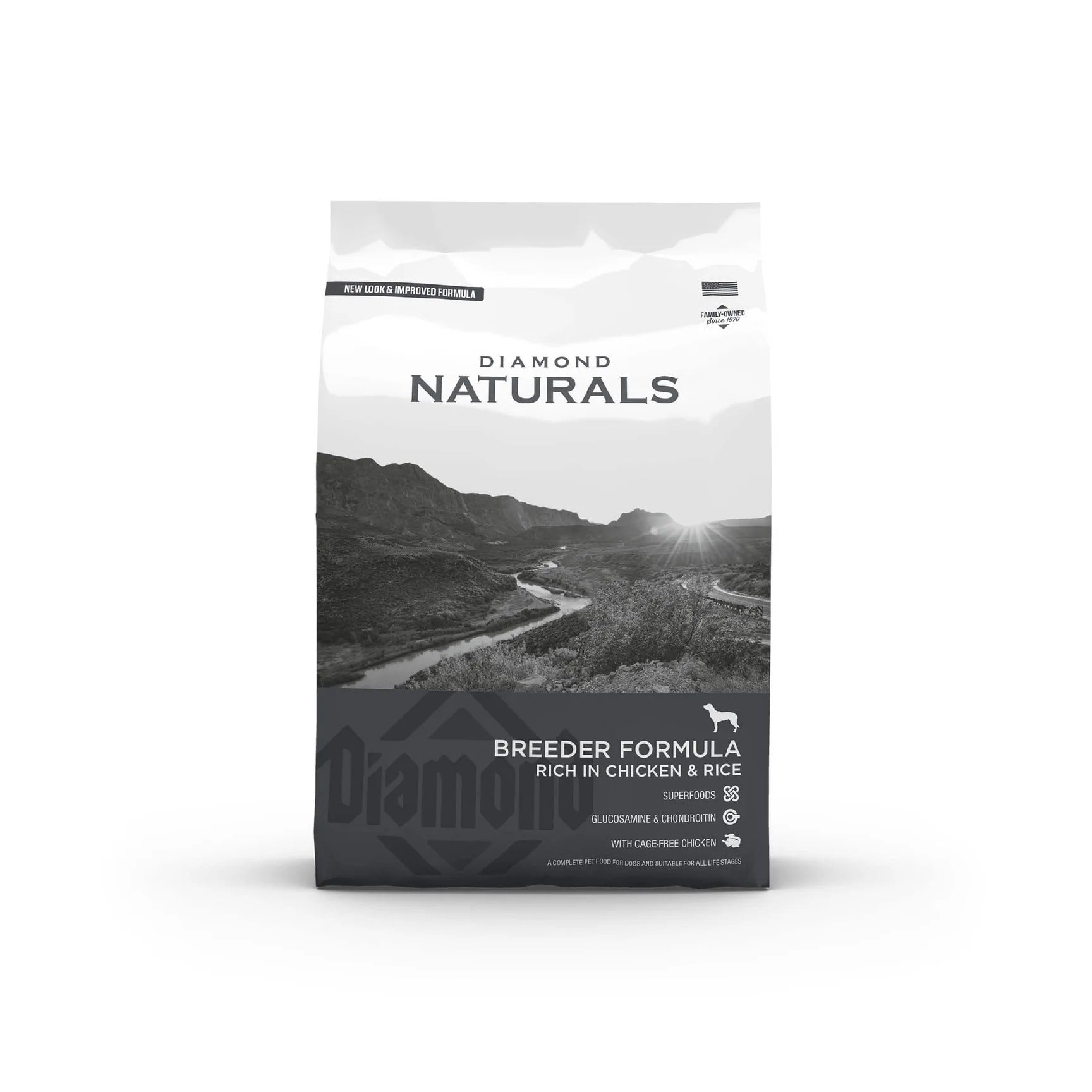 Diamond Naturals ProBreeder Formula 19.96Kg – Premium Dog Food for All Life Stages