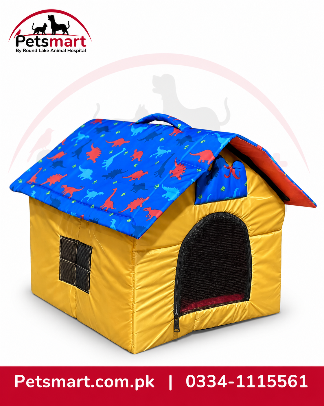 Zip Pet House for Cats & Dogs - Double XL (XXL)