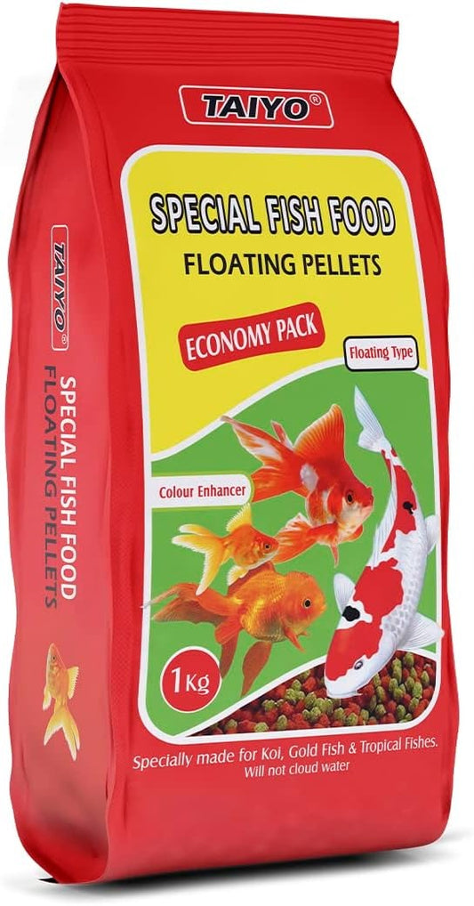 F1 Red Colour Fish Food 1kg