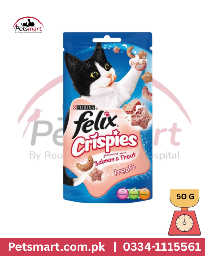 Felix goody bag crispies salmon trout 45g