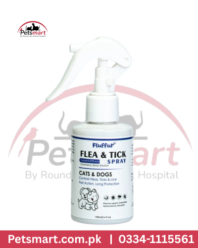 Fluffur flea and Tick spray 400ml