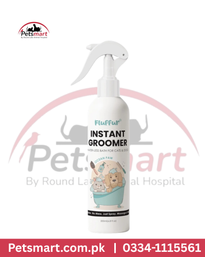 Fluffur groomer flame away