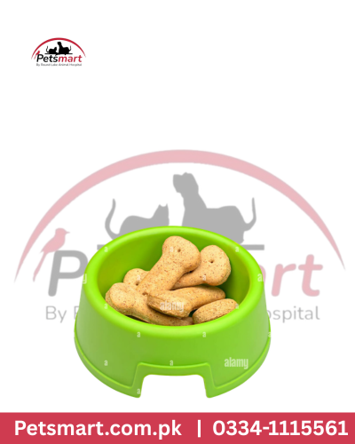 Green bone shaped food Bowl