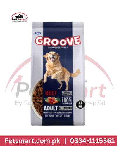 Groove dog food beef 15 kg