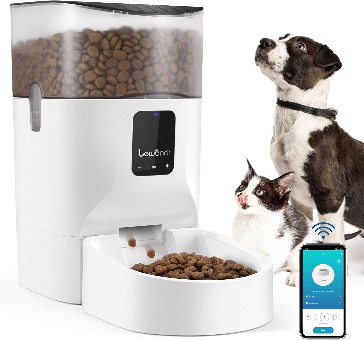 Lewondr automatic cat feeder Du7L-w