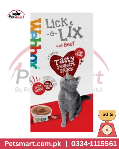 Lick e Lix yogurt and beef
