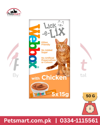 Lick e Lix yogurt and chicken