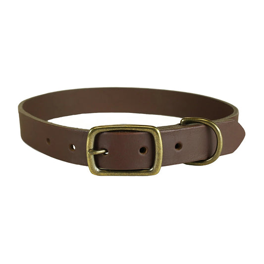 Light Brown Leather Collar Imp (s)