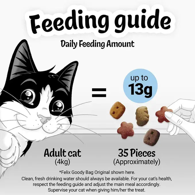 Felix Goody Bag Mixed Grill Cat Treats 60g