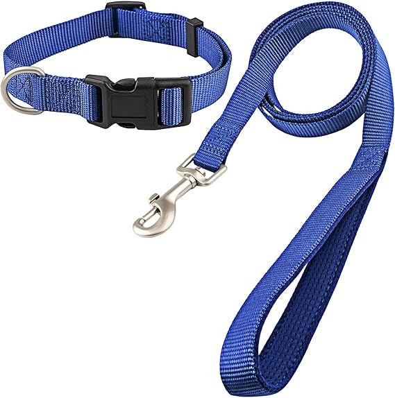 PUPPY SQURE LEASH WITH COLLAR