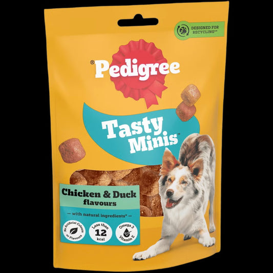Pedigree Treat Tasty Mini Chick N Duck