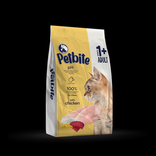 PetBite Chicken Cat Food 15kg