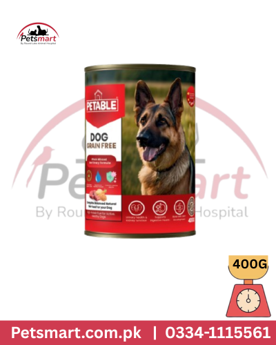 Petable beef can food dog