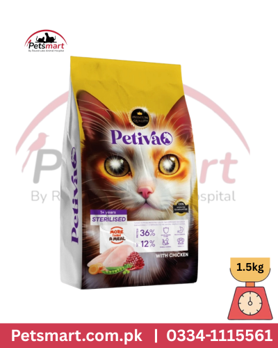 Petiva chicken sterlisized 1.5 kg